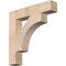 Ekena Millwork Westlake Block Smooth Bracket, Douglas Fir, 3 1/2"W x 20"D x 20"H BKT04X20X20WTL05SDF - alternate 1